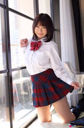An Shinohara in All Gravure set School Trip