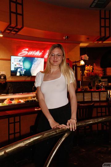 Amber Moore in Zishy set Sushi Nights