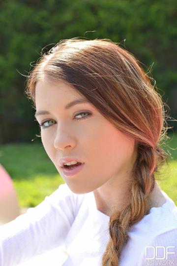 Misha Cross in Euro Teen Erotica set Barely Legal And Restless