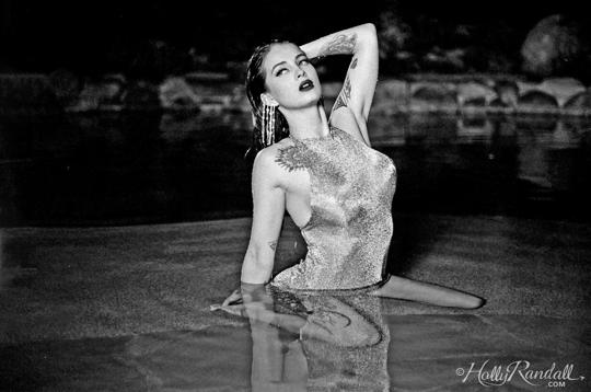 Maddy May in Holly Randall set Dark Waters B And W Film