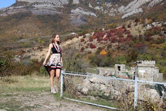 Vlada in Nude In Russia set Hiking