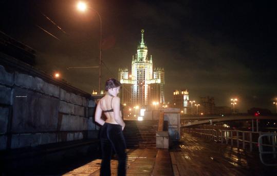 Gella in Nude In Russia set Night Stories 2