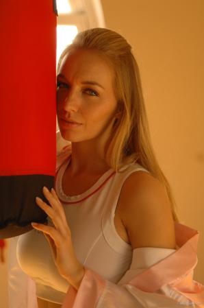 Hayley Marie Coppin in Hayleys Secrets set Boxing