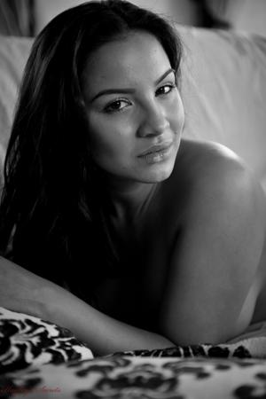 Lacey Banghard in Hayleys Secrets set Lacey black and white