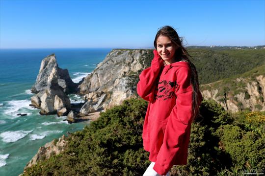 Leona Mia in MPL Studios set Postcard from Sintra