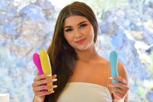 Aria in Ftv Girls set Three Phallic Toys