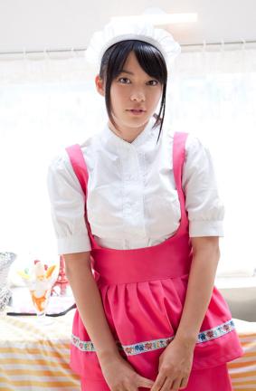 Tomoe Yamanaka in All Gravure set Pink Princess Maid Service 1