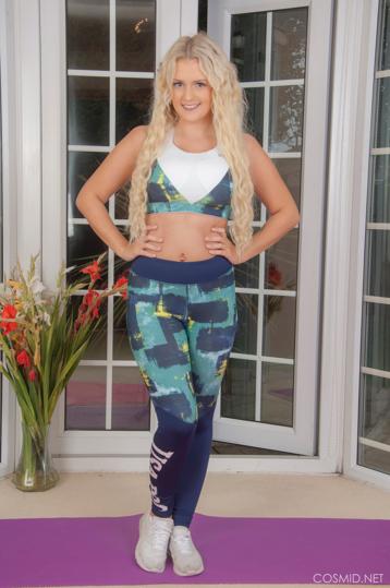 Lycia Lawrence in Cosmid set Lycias Workout