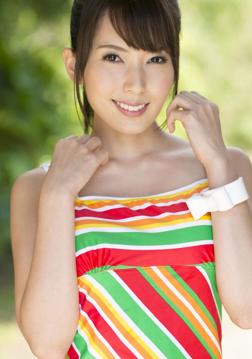 Hatano Yui in All Gravure set Candy Stripes