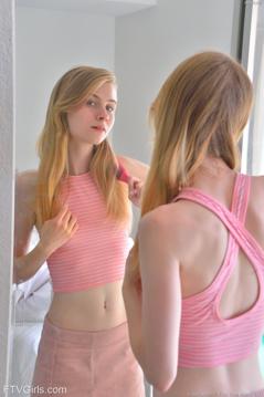Sharlotte in Ftv Girls set Intimate Pink Spreads